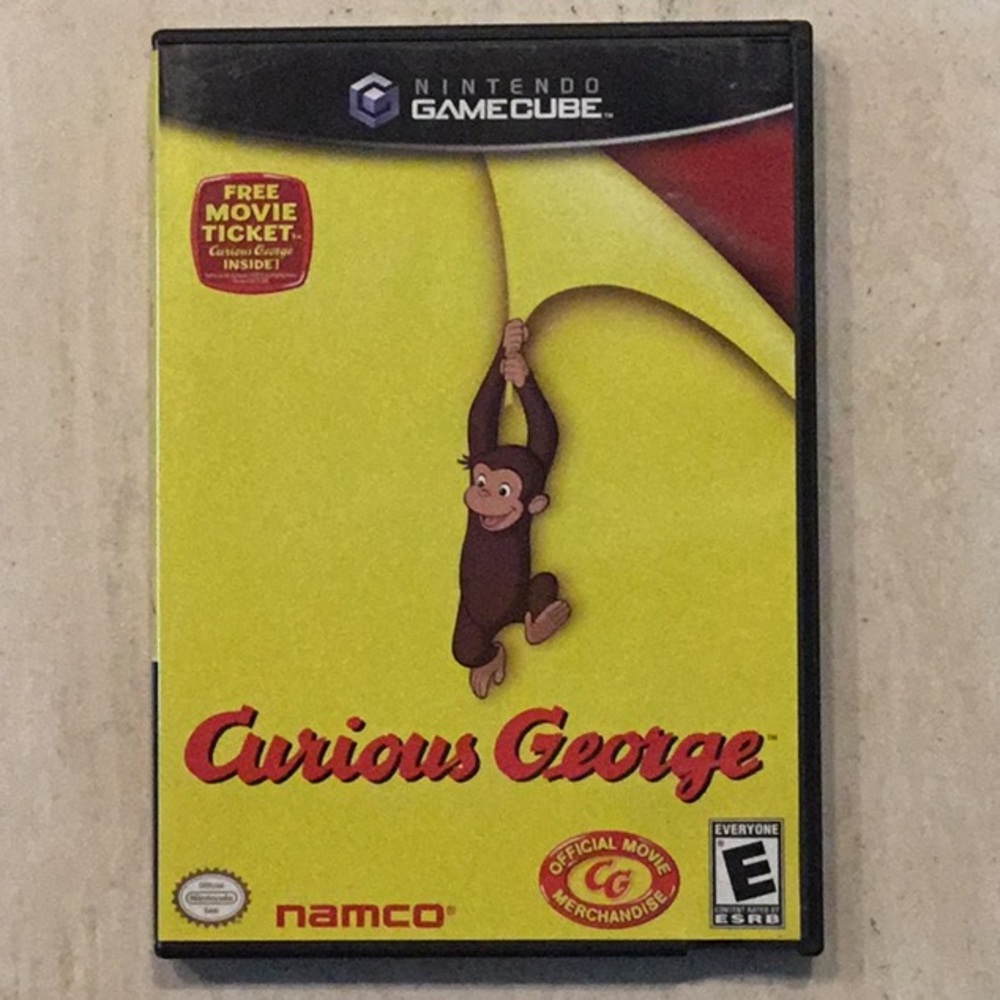 Curious George Nintendo GameCube Game Tested Working